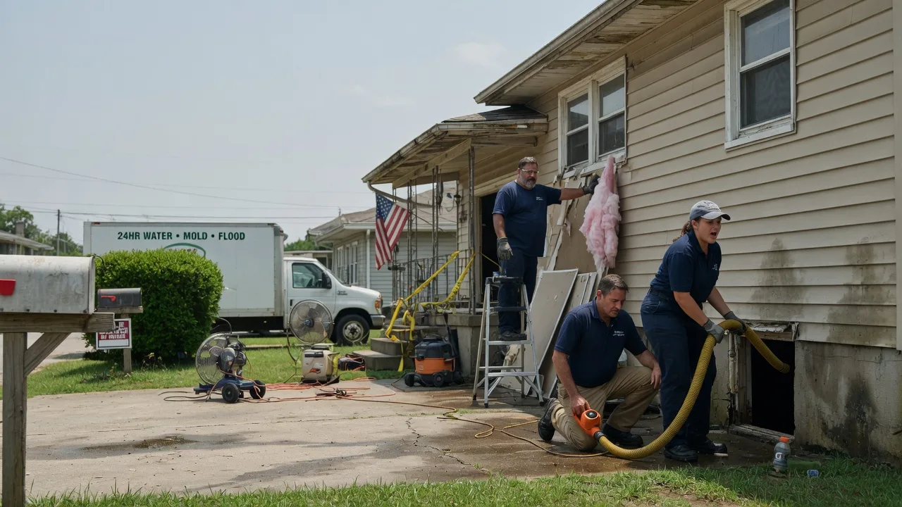 Water Damage Repair in La Fayette, IL near me